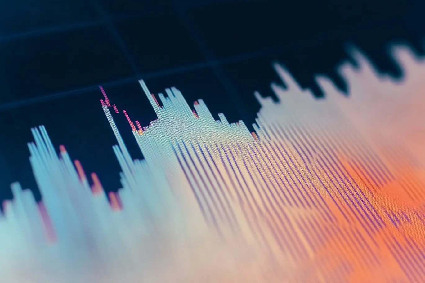 Digitised Financial Chart - Abstract